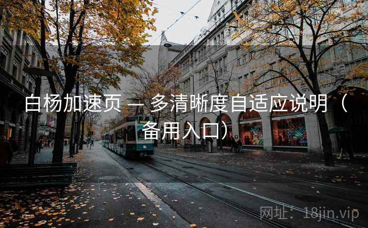 白杨加速页 — 多清晰度自适应说明（备用入口）