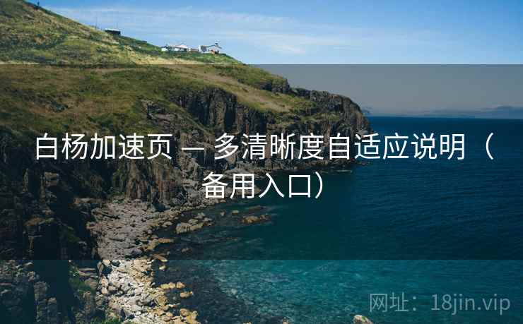 白杨加速页 — 多清晰度自适应说明（备用入口）